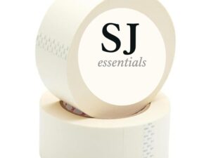 White Multi Surface Painters Masking Tape 48mm x 50m | Professional Decorating Adhesive Tape for Indoor Walls, Wood, Glass & Metal | Easy Peel, No Paint Bleed, Sharp Line Finish